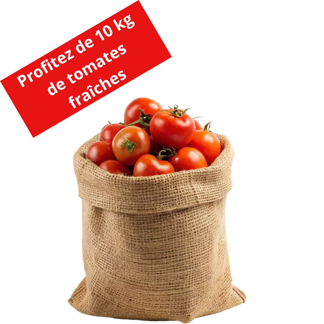 Profitez de 10 kg de tomates fraîches