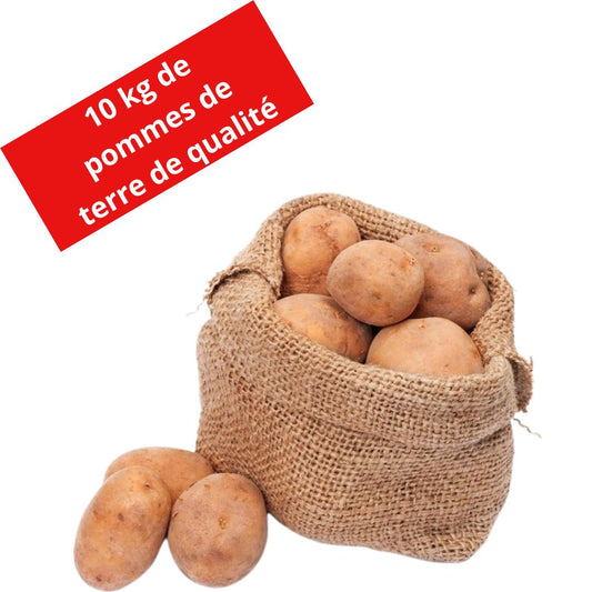 10 kg de pommes de terre de qualité